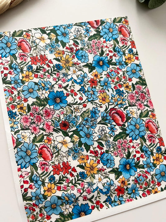 Flowers 7 Transfer Paper