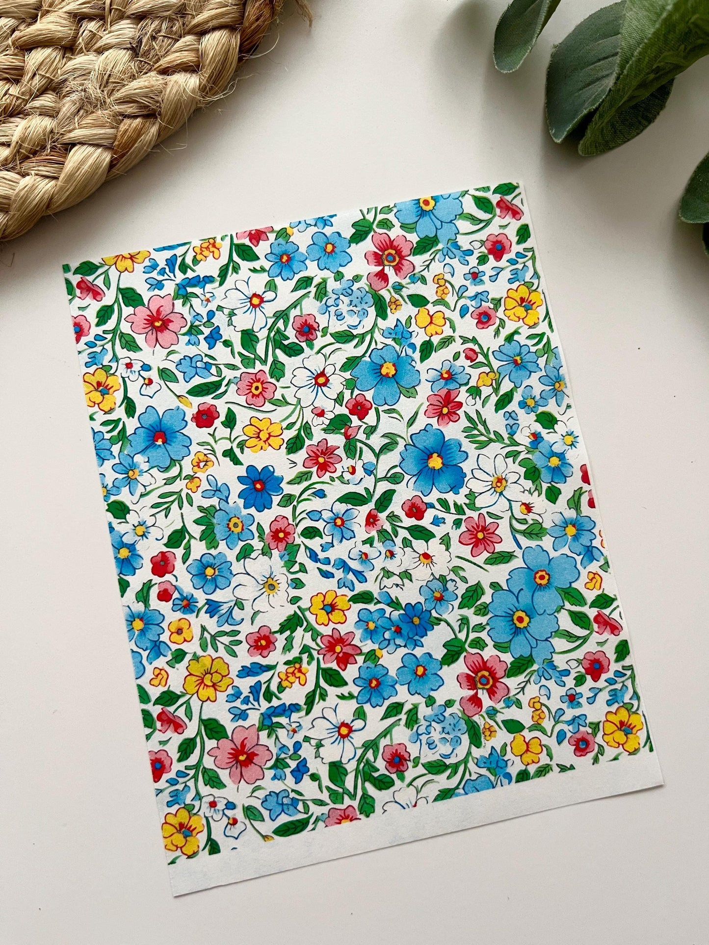 Flowers 5 Transfer Paper