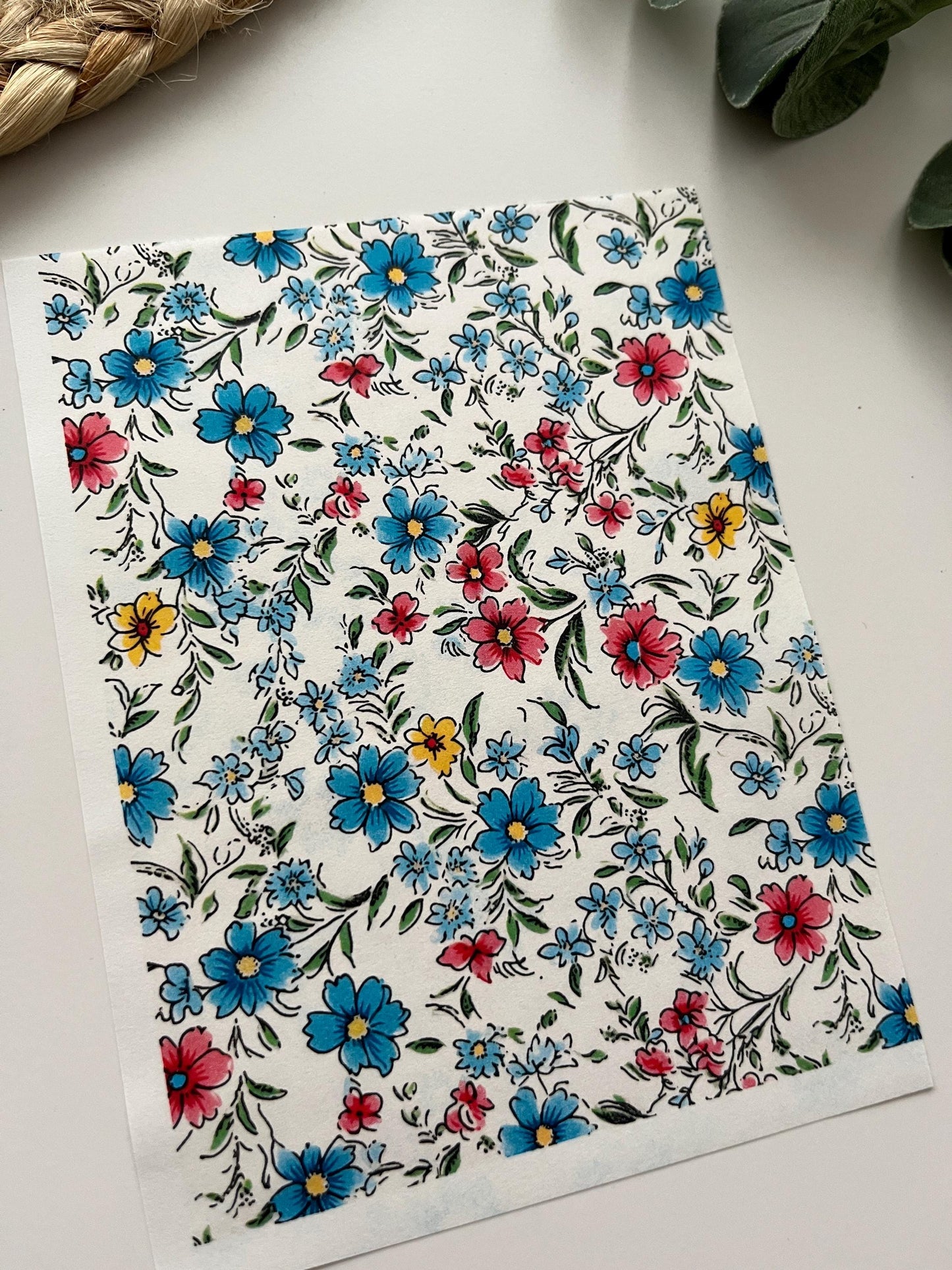 Flowers 2 Transfer Paper