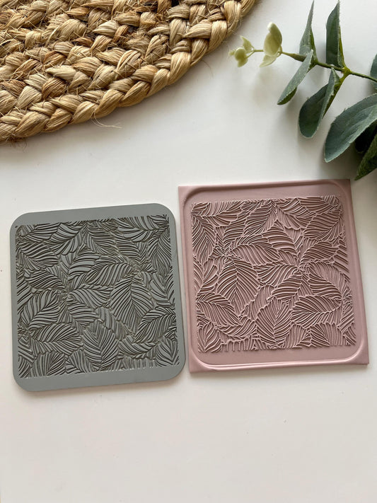 Tropical Leaves #2 Texture Mat