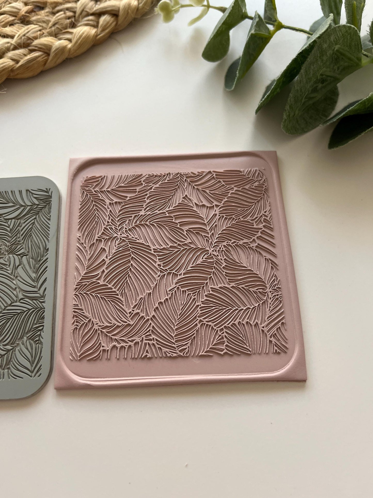 Tropical Leaves #2 Texture Mat