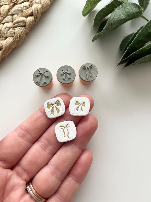 Bow Stamps: Mica Powder