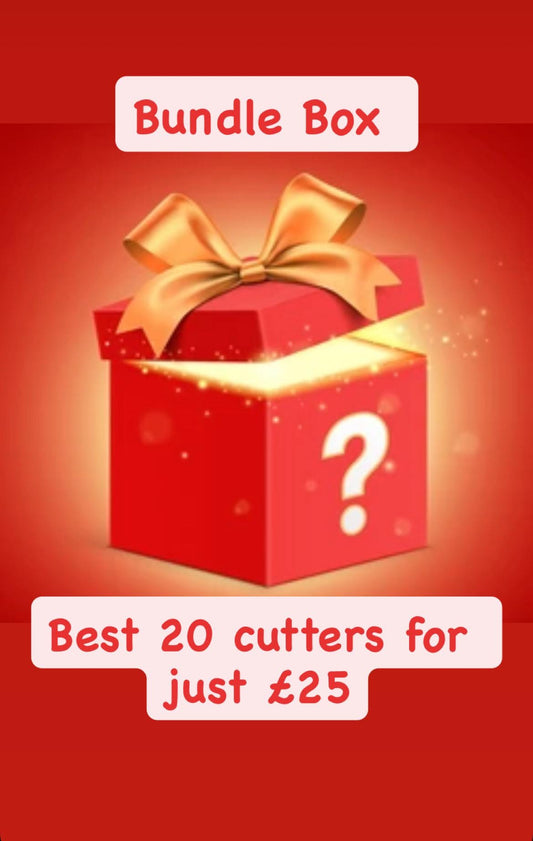 Bundle Box Polymer Clay 20 Cutters: 20 Shapes for Jewelry Making