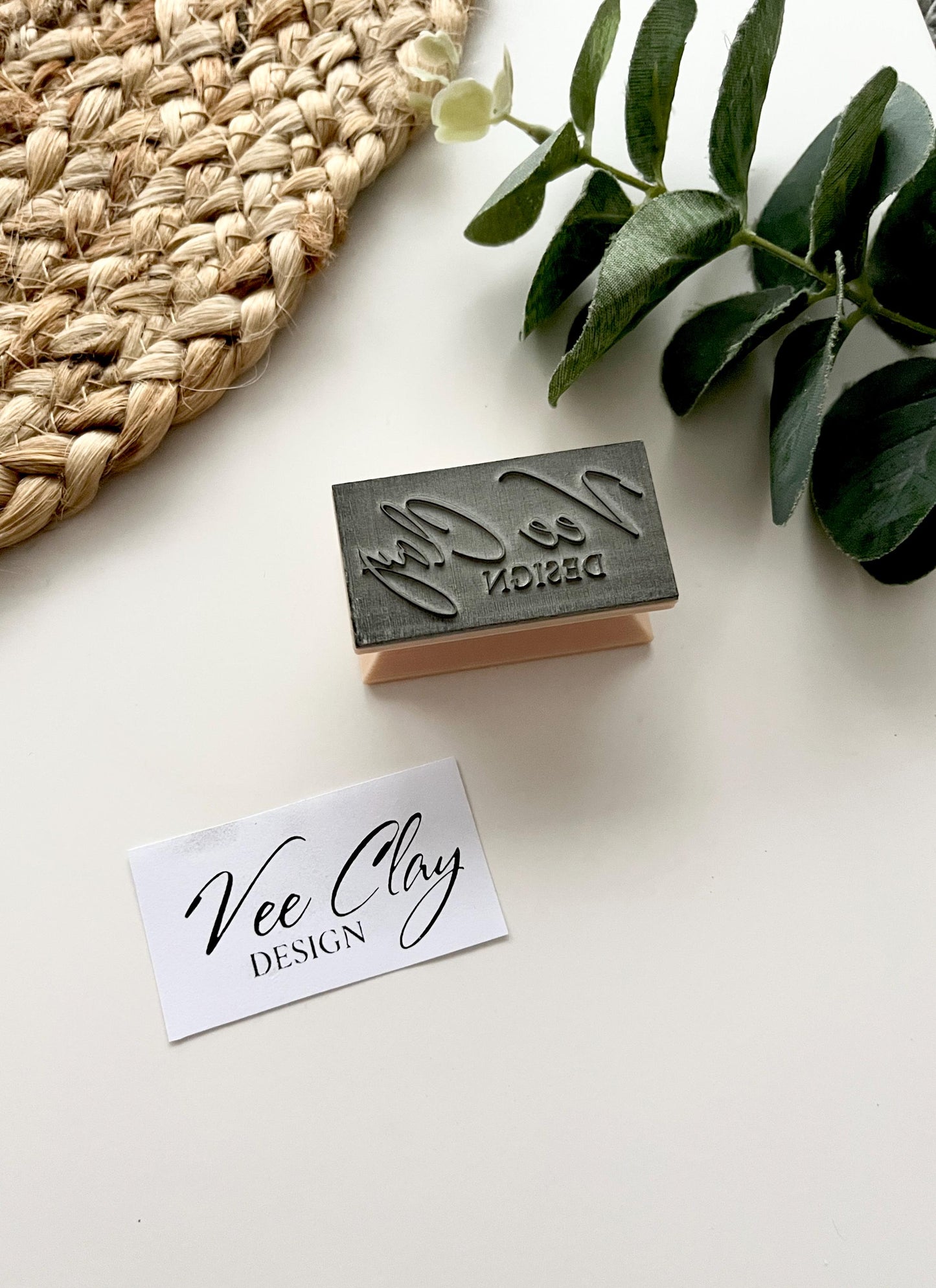 Text Stamps: Custom, Ink Stamp, Mica Powder, Polymer Clay & Jewelry Tools