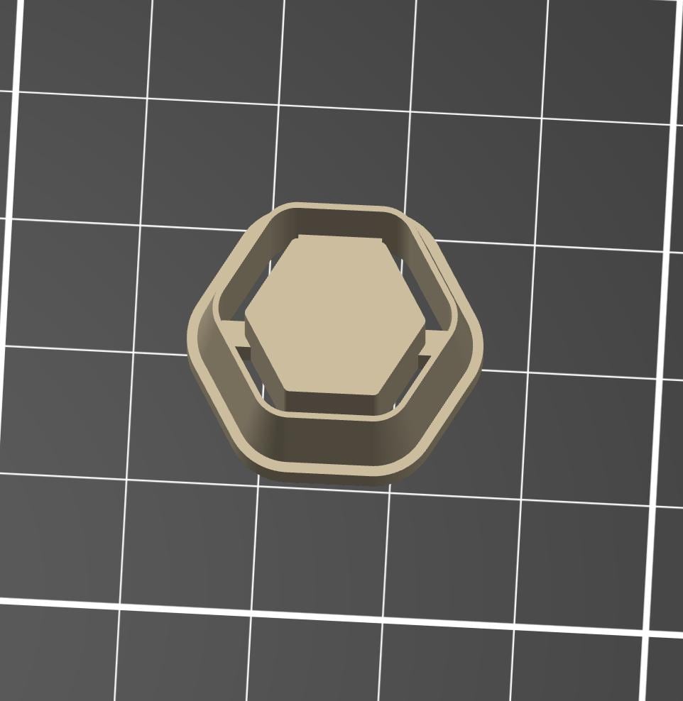 Bookshelf Studs Polymer Clay Cutter - Digital STL File - 7 Cutters