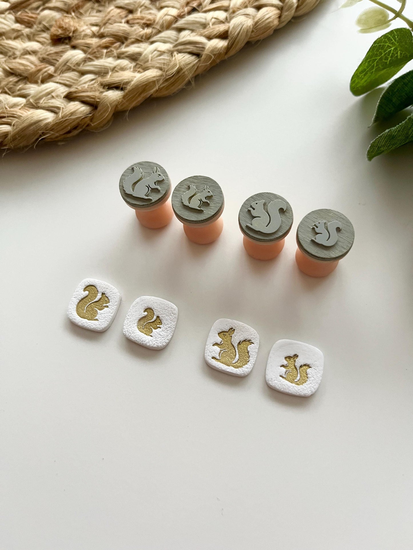 Squirrel Stamps: Mica Powder