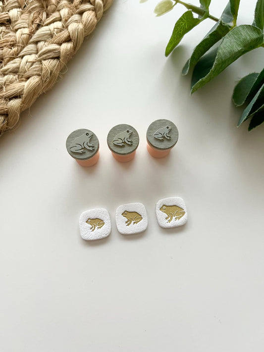 Frog Stamps: Mica Powder