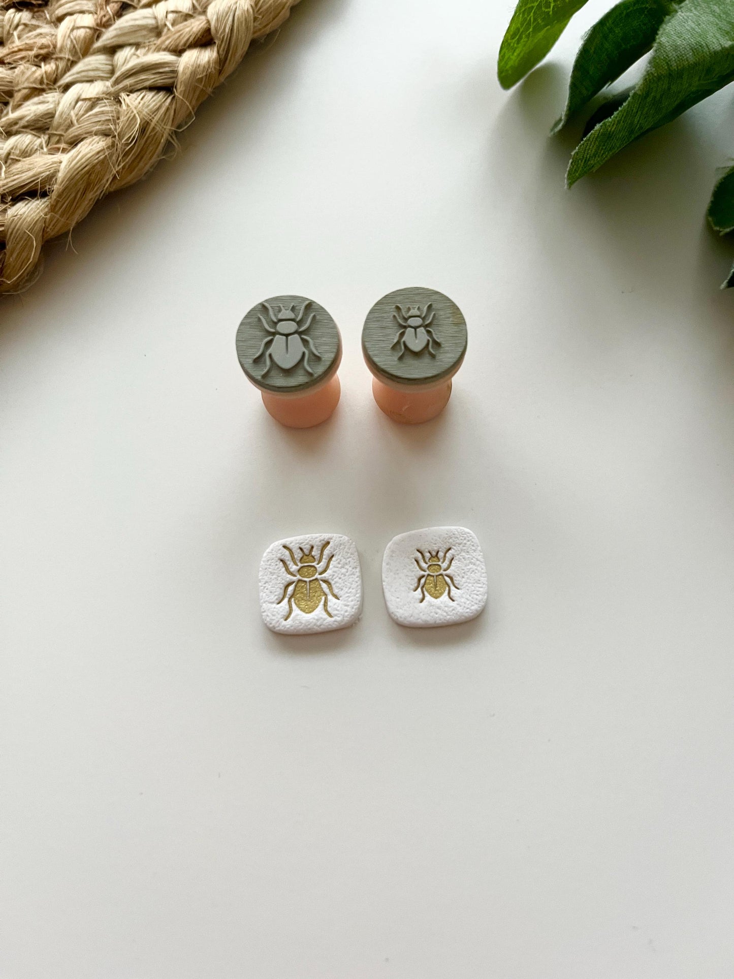 Bug Stamps: Mica Powder