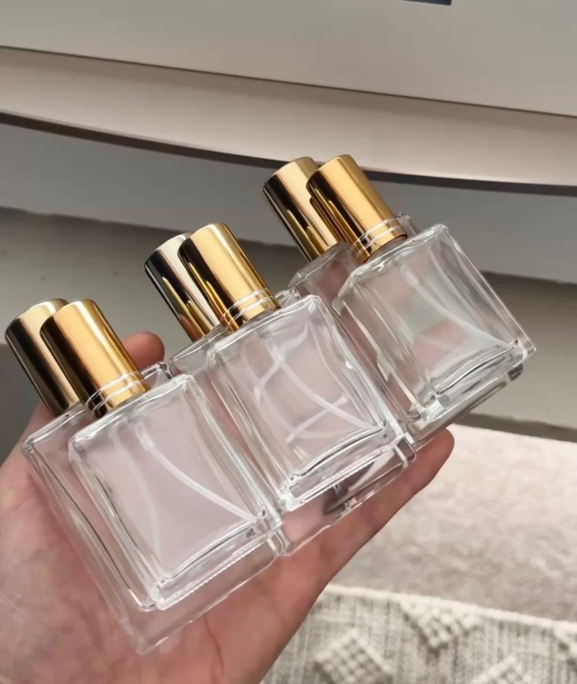 Customised Logo Glass Spray Bottles