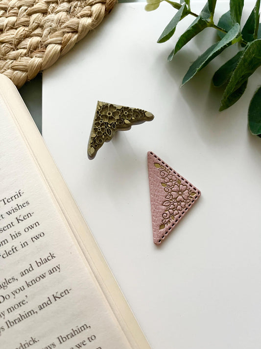 Ornate Flower Corner Stamp