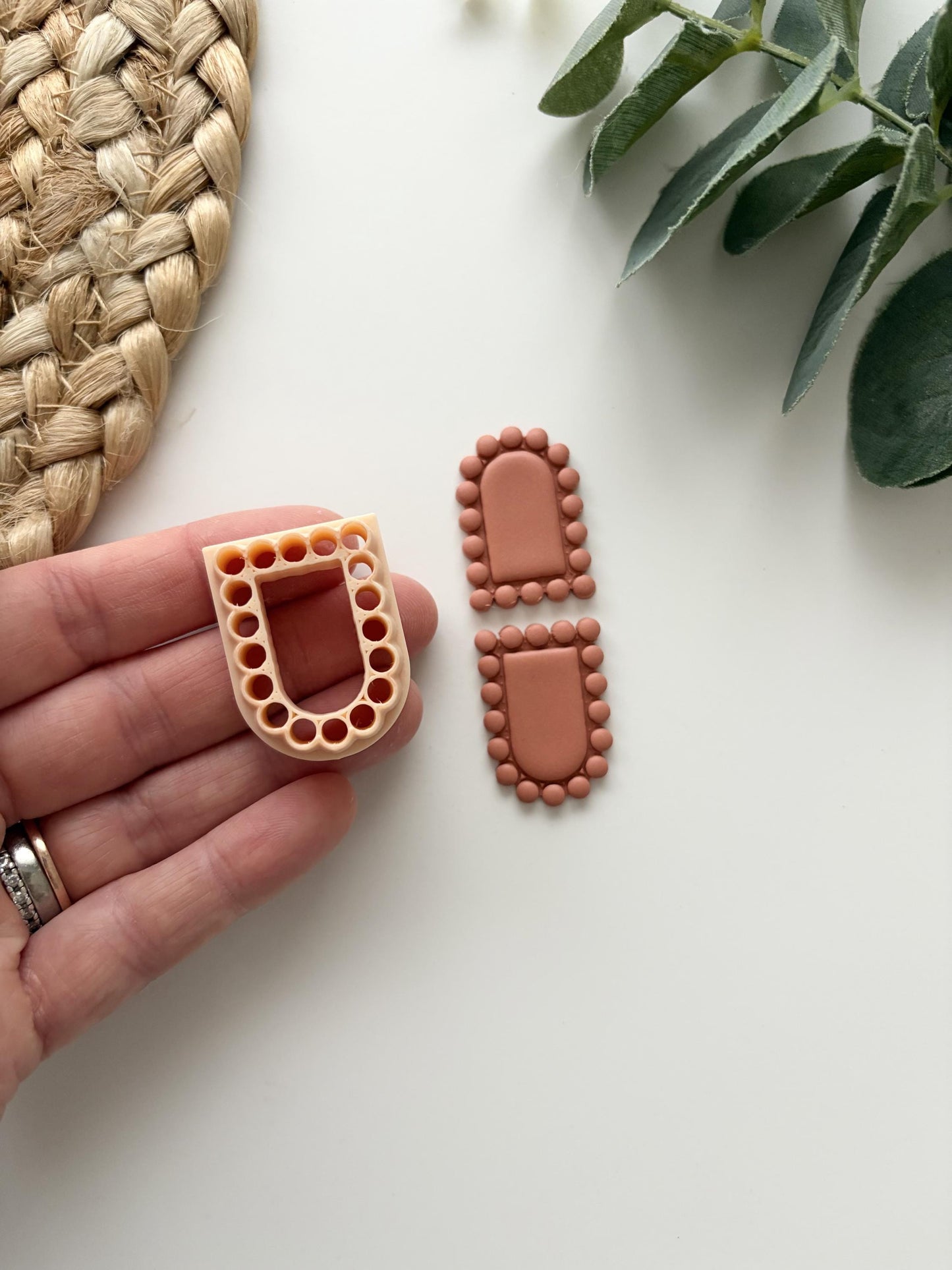 Bead Border Arch Polymer Clay Cutter