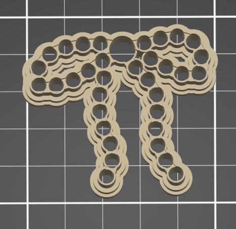 Bead Border Bow Polymer Clay Cutter - Digital STL File