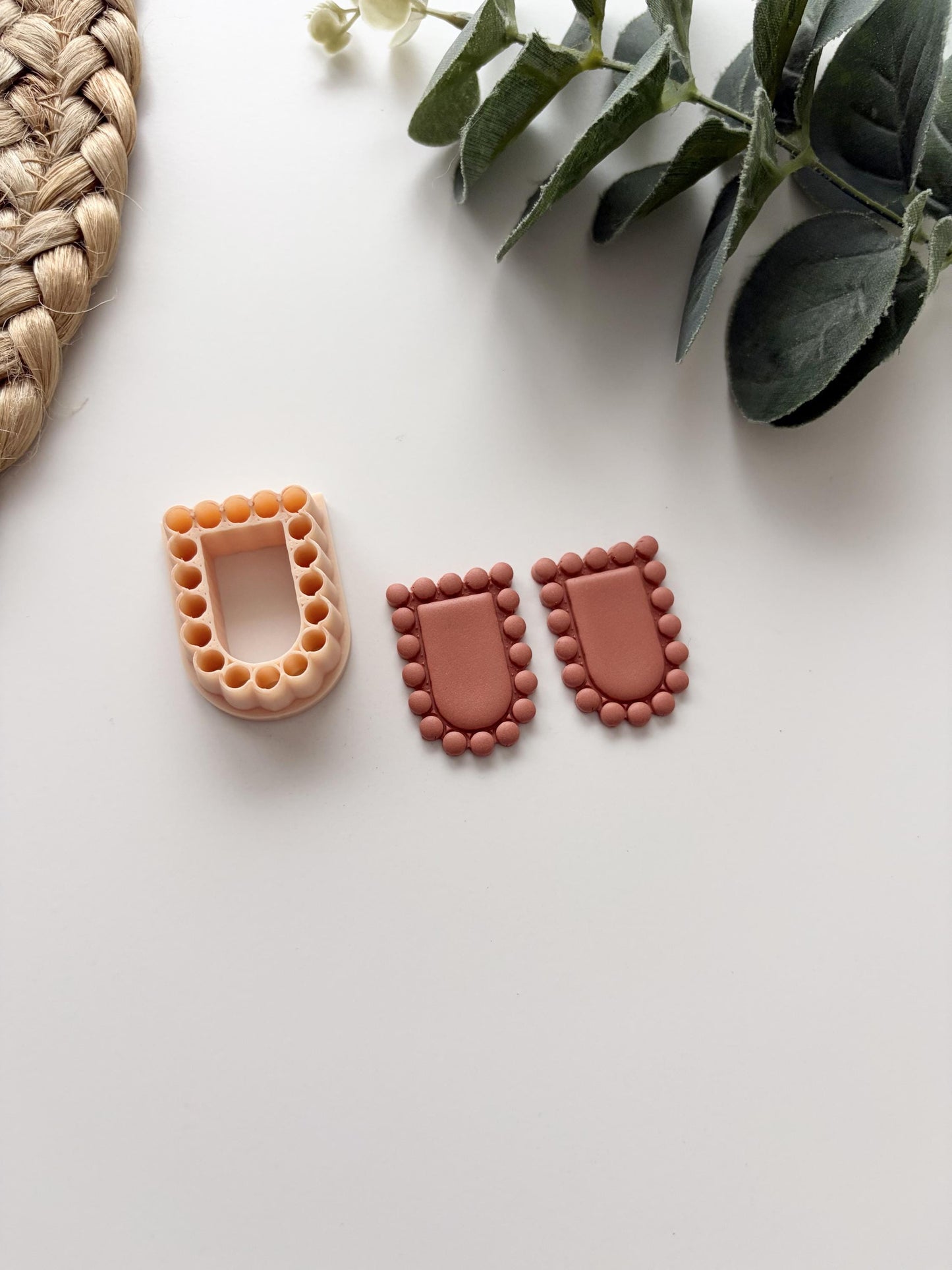 Bead Border Arch Polymer Clay Cutter