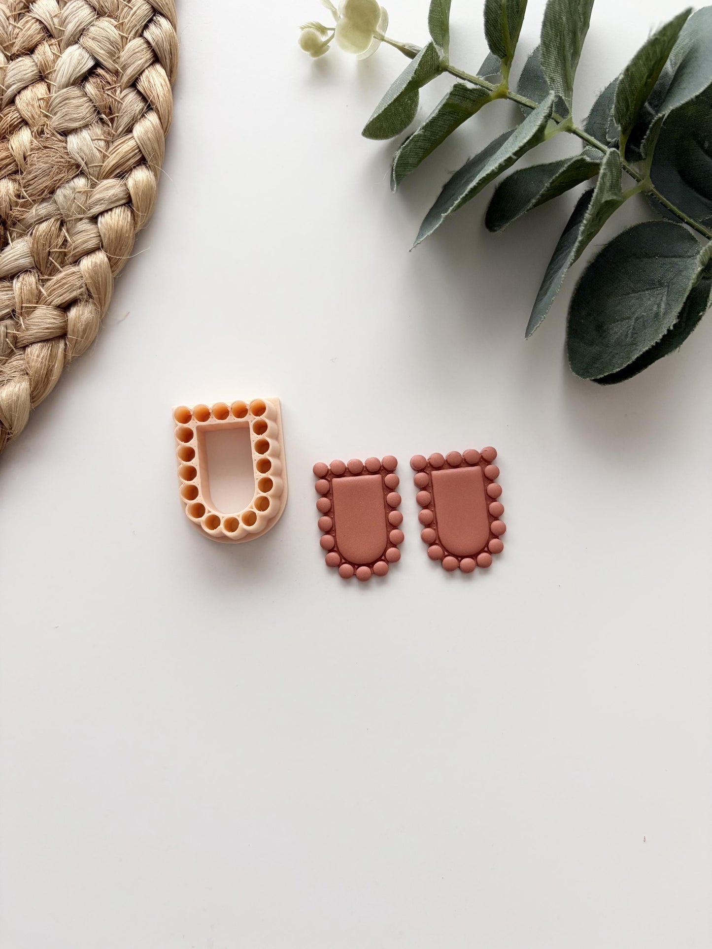 Bead Border Arch Polymer Clay Cutter