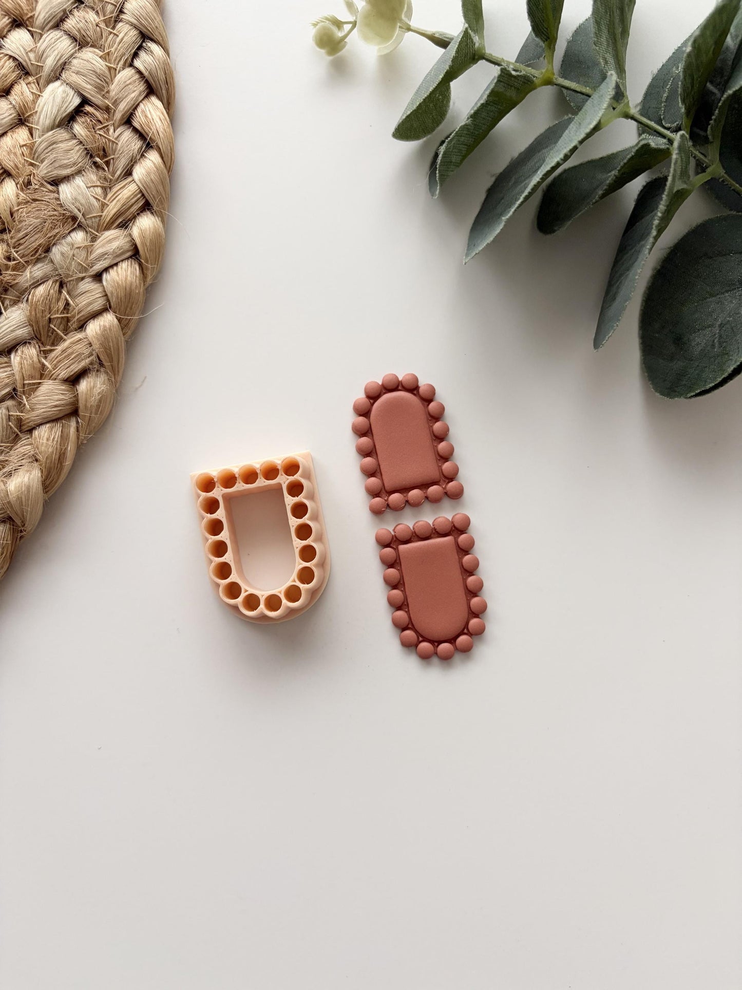 Bead Border Arch Polymer Clay Cutter