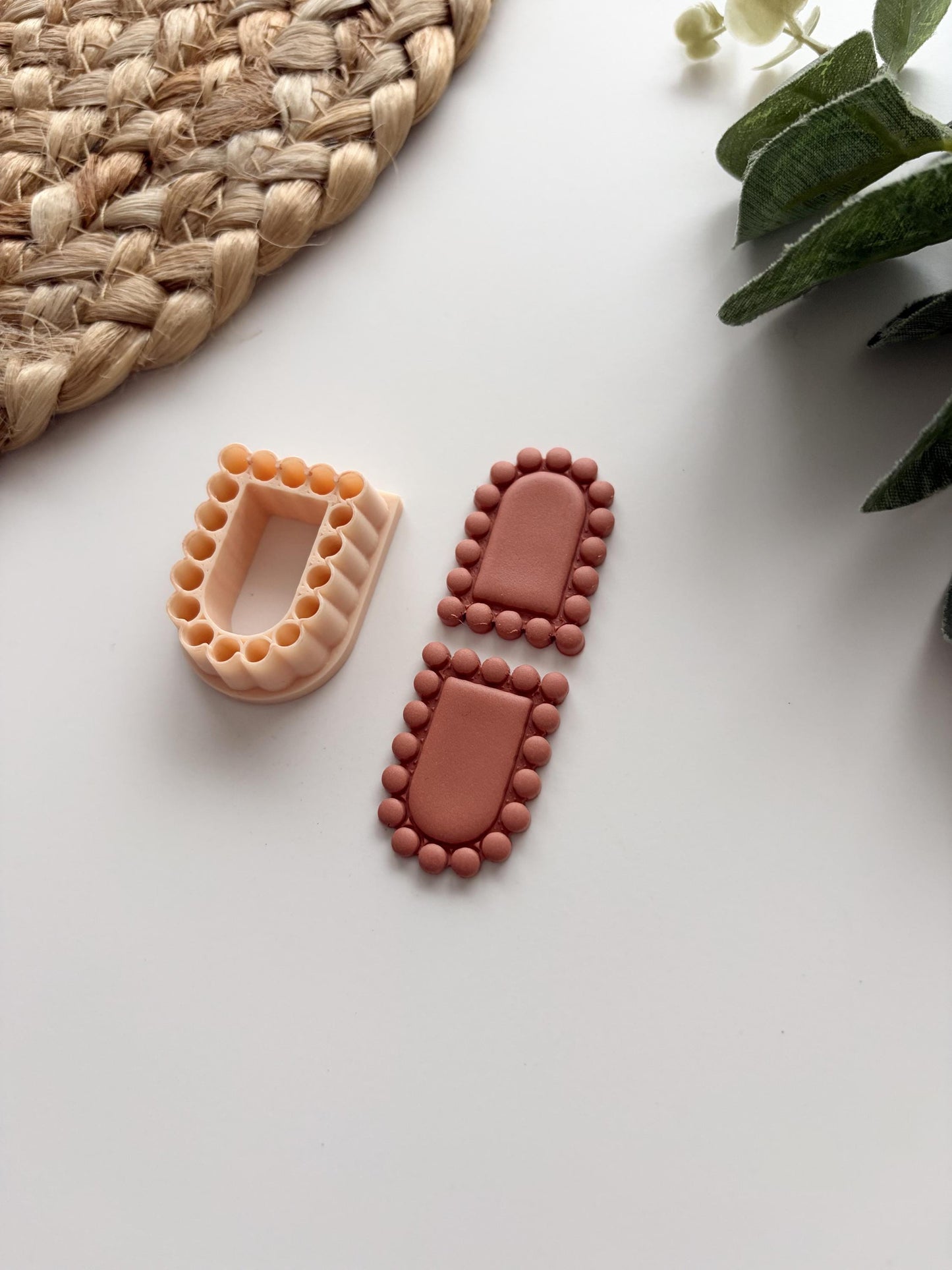 Bead Border Arch Polymer Clay Cutter