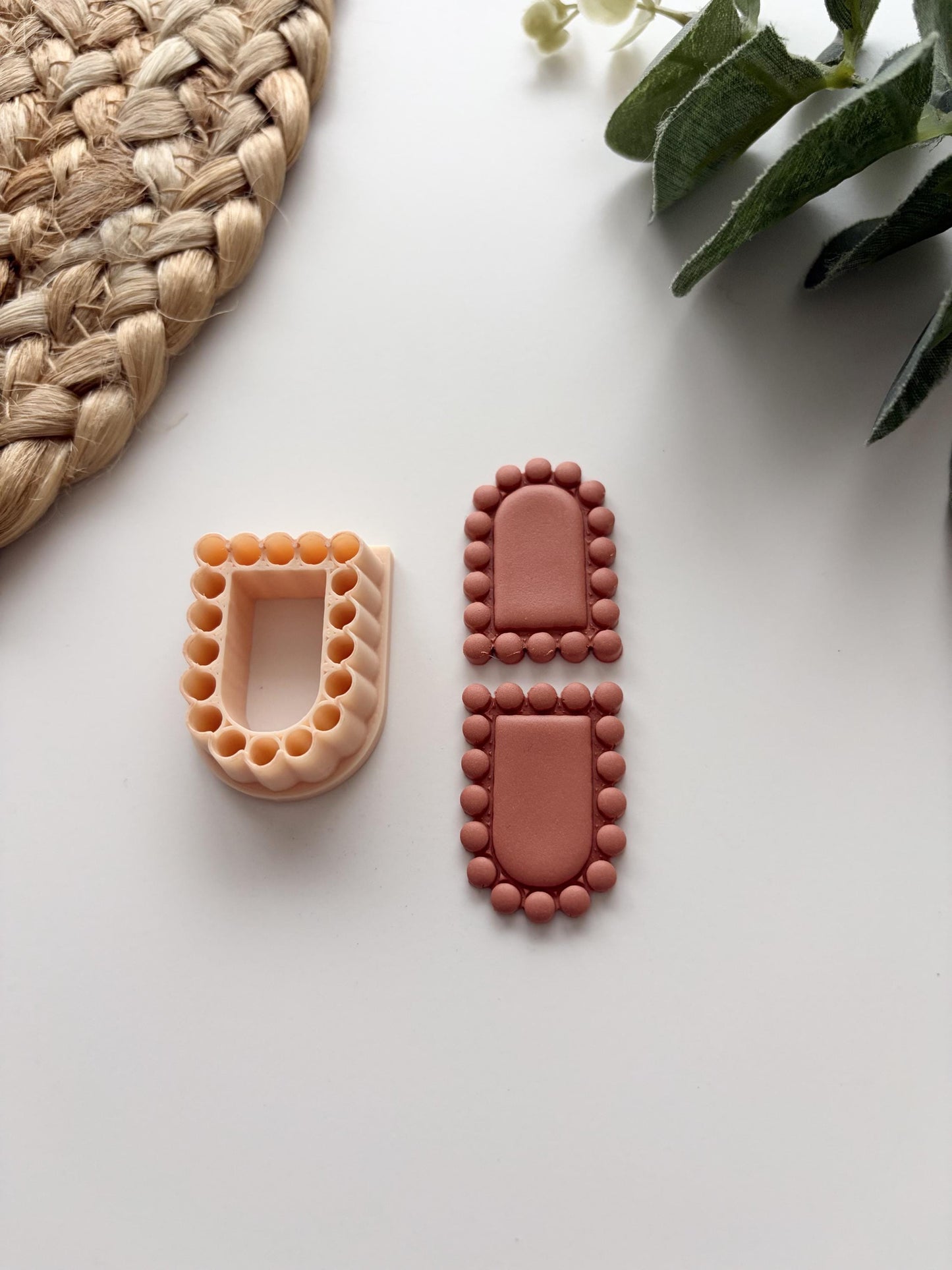 Bead Border Arch Polymer Clay Cutter