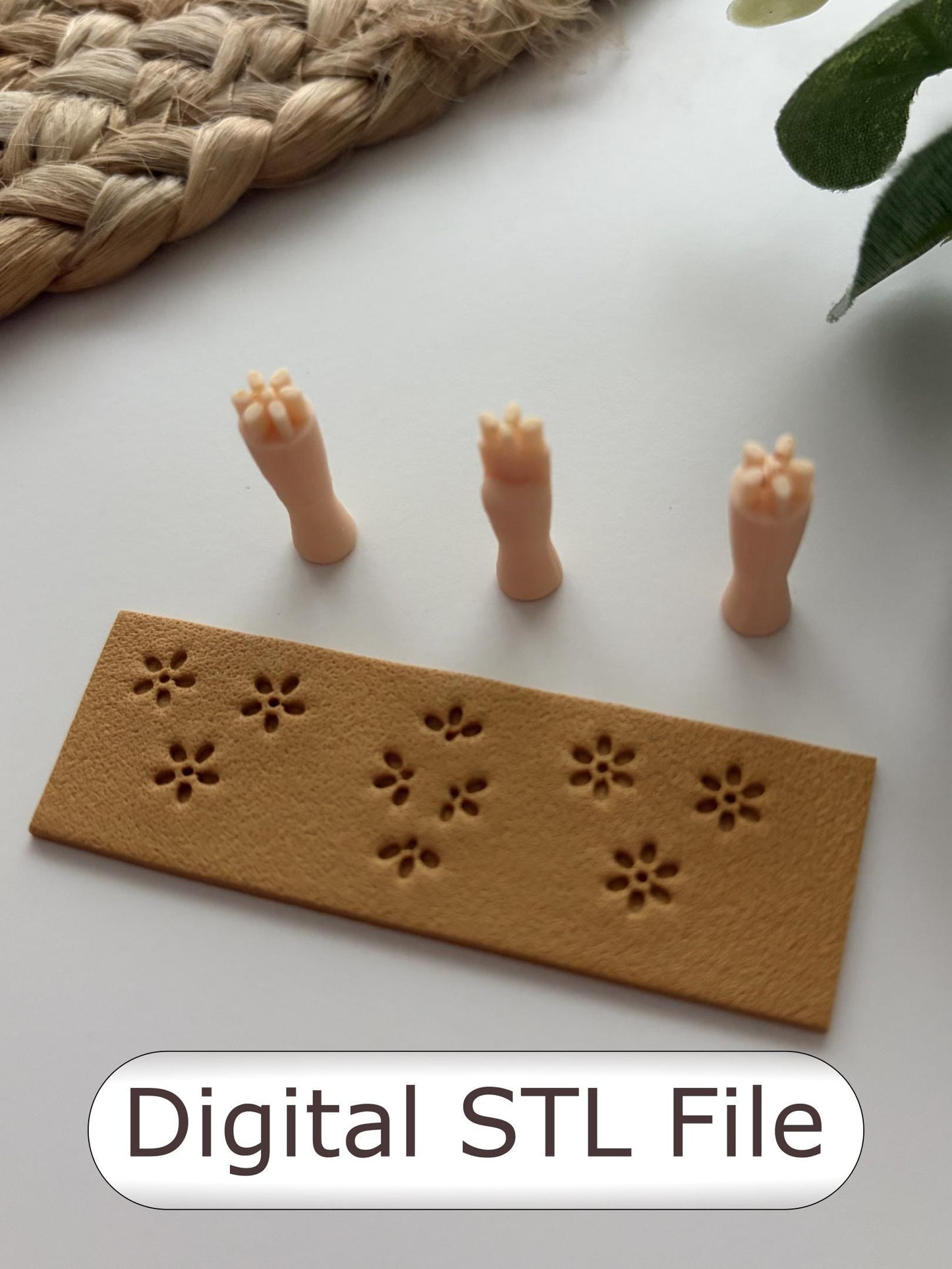 Decoration Stamps Polymer Clay Cutter - Digital STL File