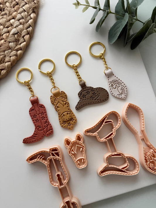 Cowgirl Keyring Bundle