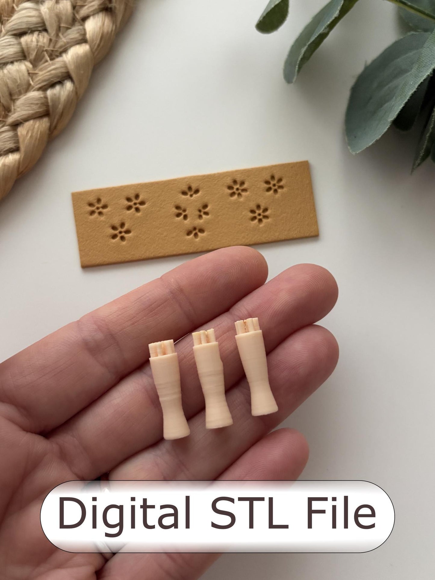 Decoration Stamps Polymer Clay Cutter - Digital STL File