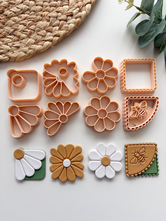 Floral Spring Corner Bookmark Bundle