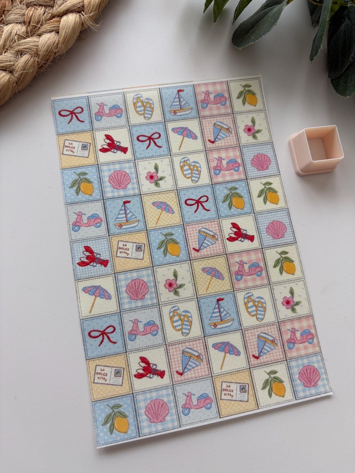 Transfer Paper #9: Polymer Clay Jewelry Design