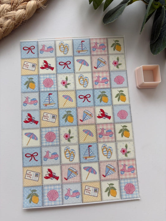 Transfer Paper #9: Polymer Clay Jewelry Design