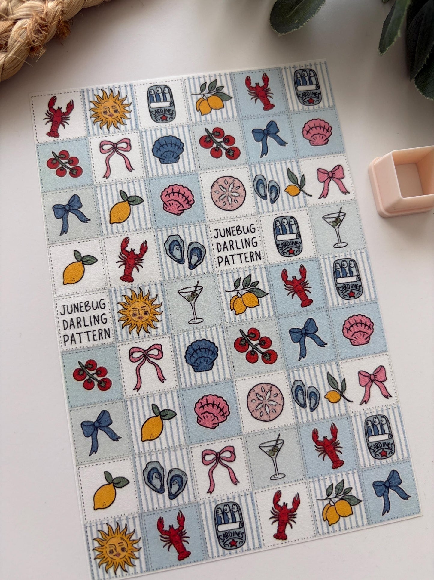 Transfer Paper #7: Polymer Clay Jewelry Design
