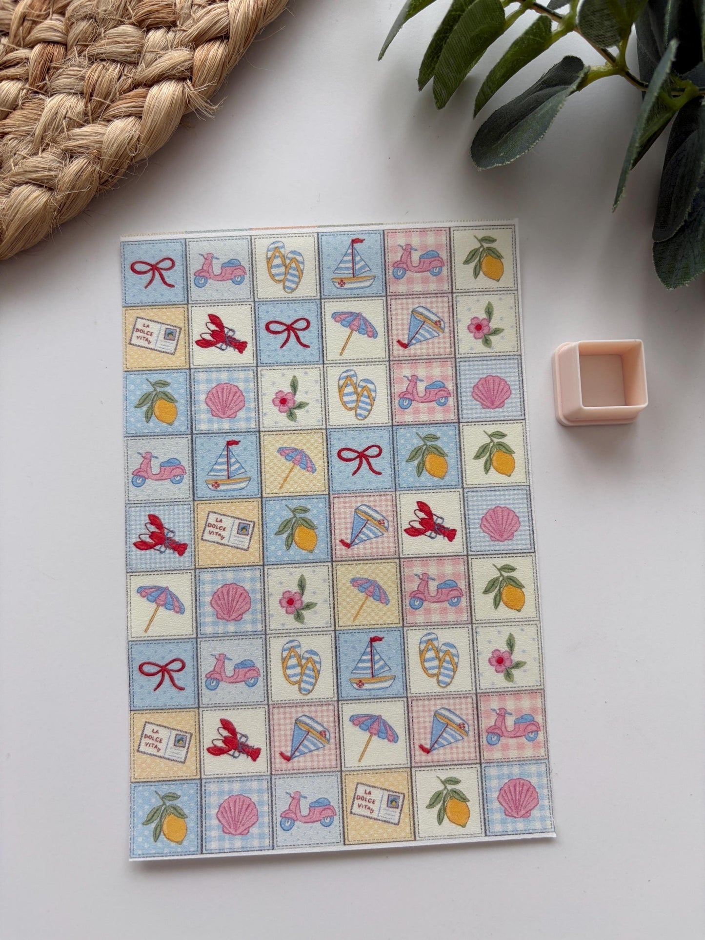 Transfer Paper #9: Polymer Clay Jewelry Design
