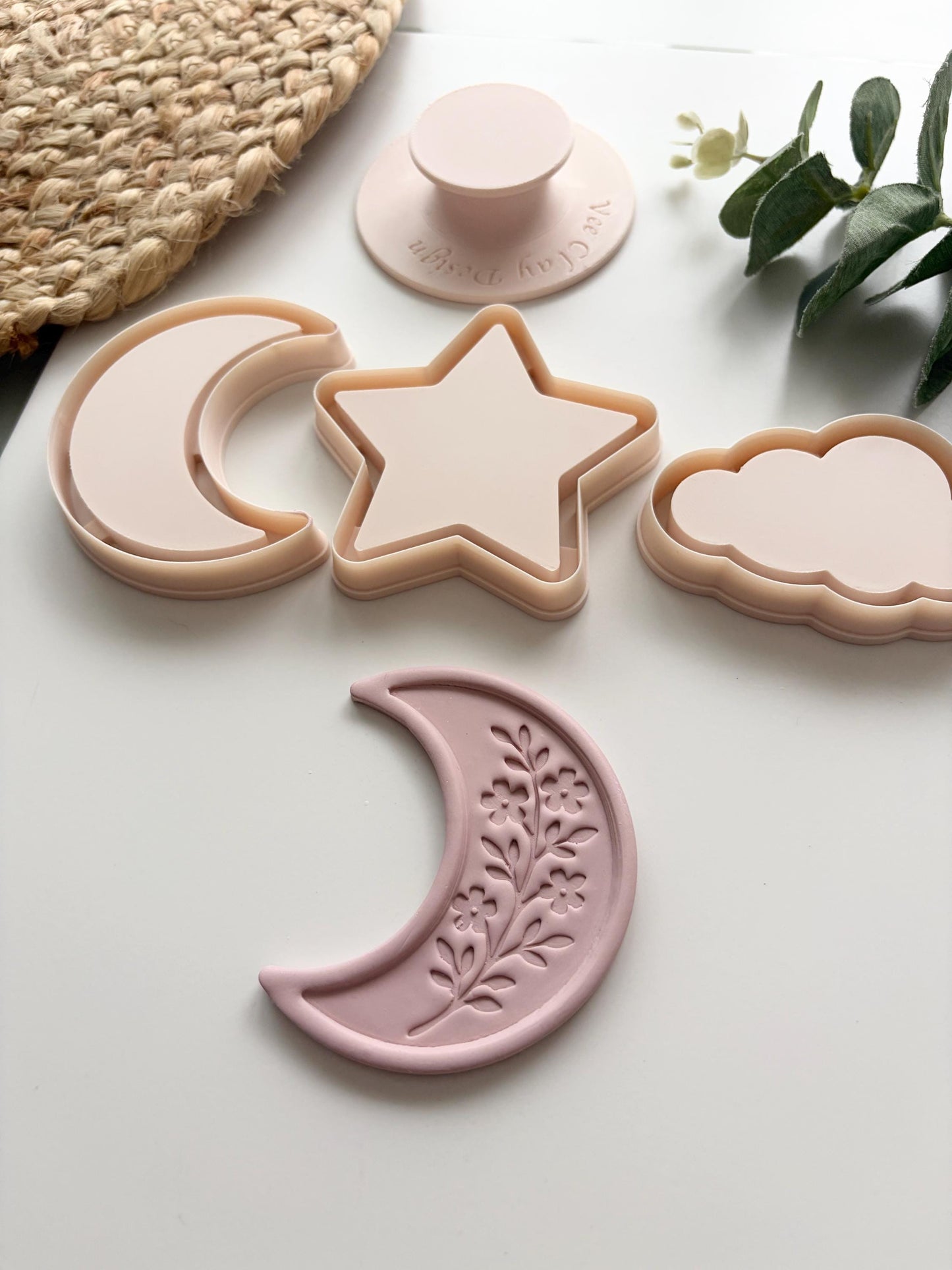 DIGITAL STL Star Flat Edge Trinket & Jewellery Dish Polymer Clay Cutter - VeeClayDesign Shop