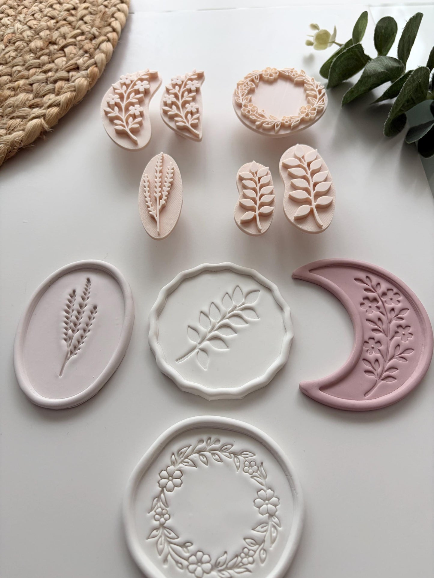 Trinket Stamp Bundle: Polymer Clay Cutter, Jewelry & Earring Making Tools