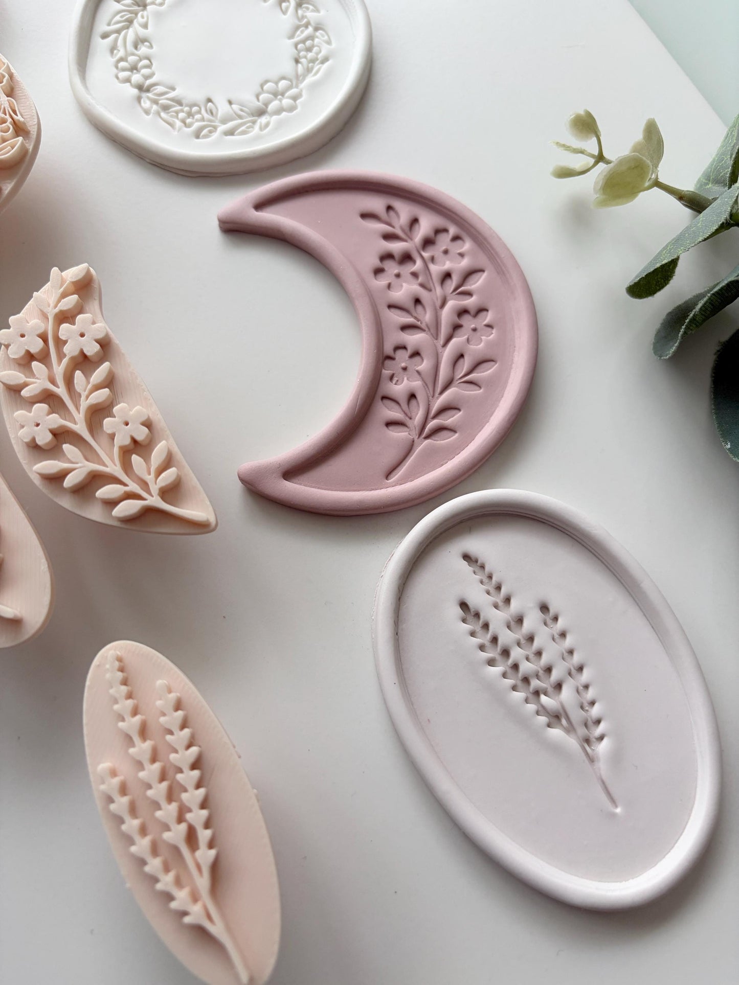 Trinket Stamp Bundle: Polymer Clay Cutter, Jewelry & Earring Making Tools