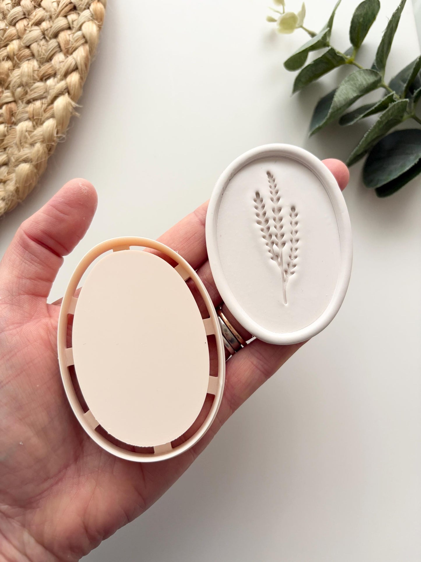 Organic Oval, Square, Circle + Scallop Flat Edge Trinket & Jewellery Dish Polymer Clay Cutter - VeeClayDesign Shop