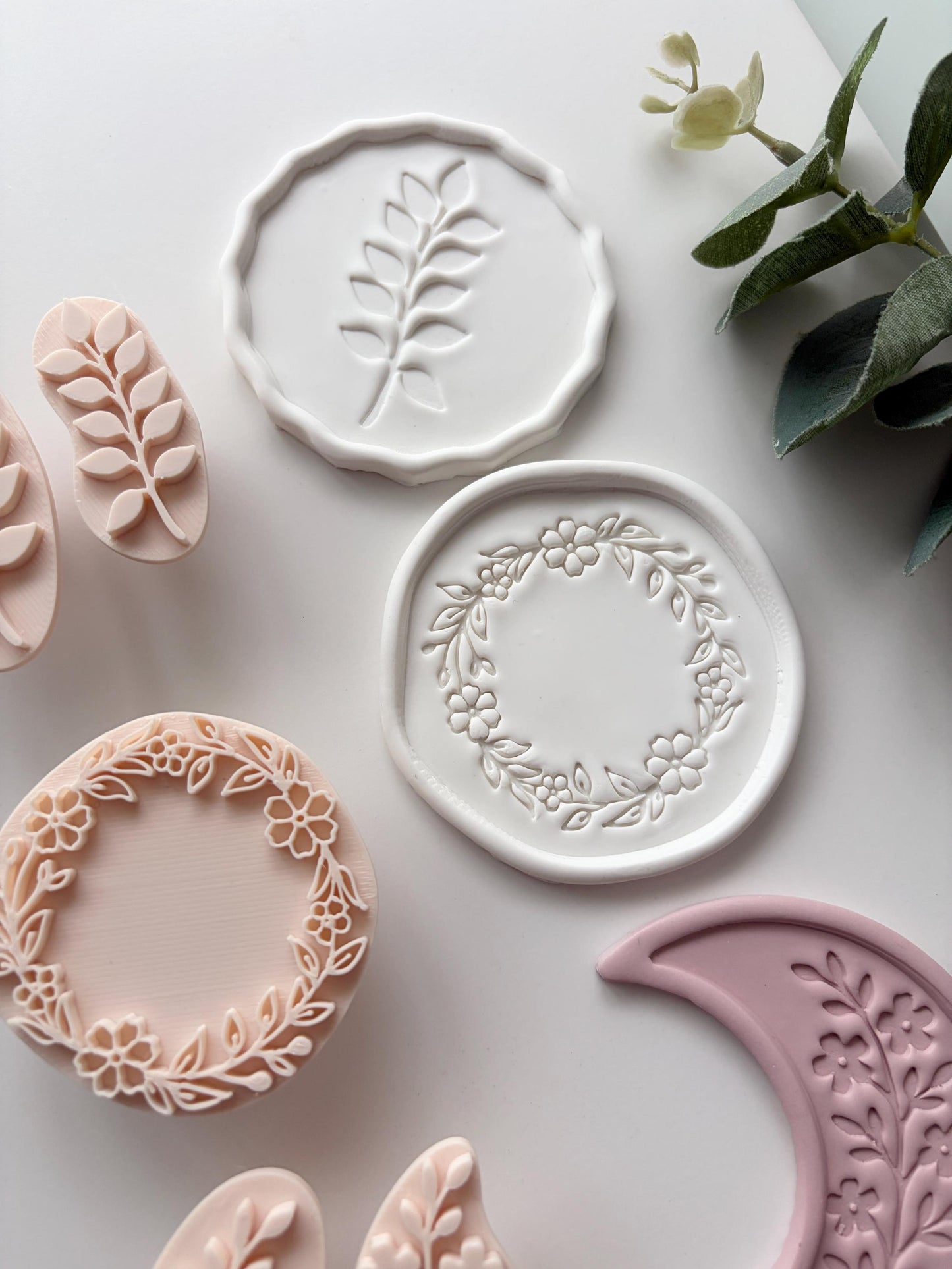 Trinket Stamp Bundle: Polymer Clay Cutter, Jewelry & Earring Making Tools