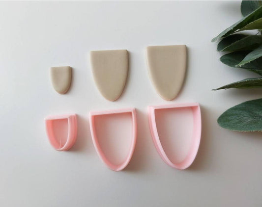 Pointy Half Oval