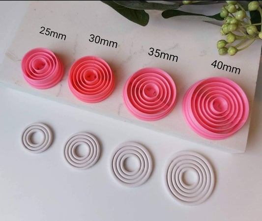 Cercles en relief