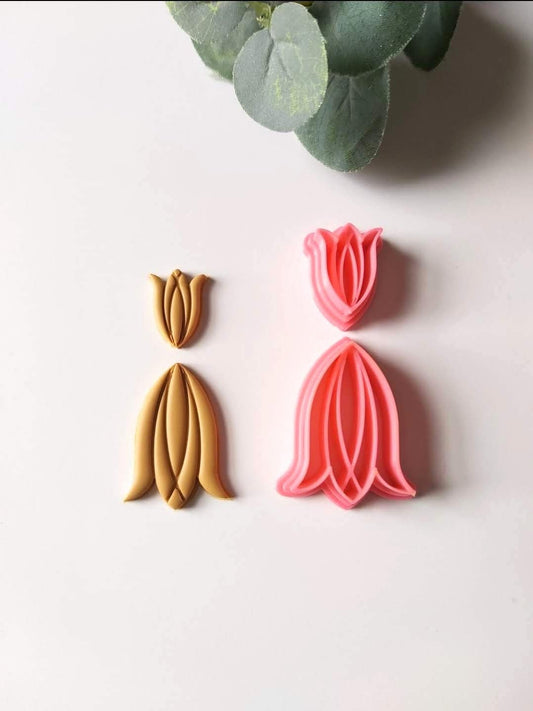 Ensemble de tulipes en relief #2