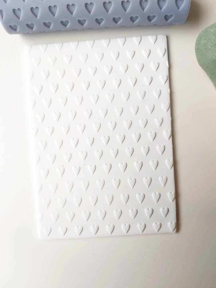 Rouleau de texture coeurs