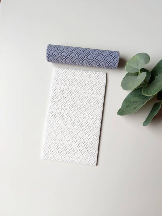 Shells Clay Texture Roller