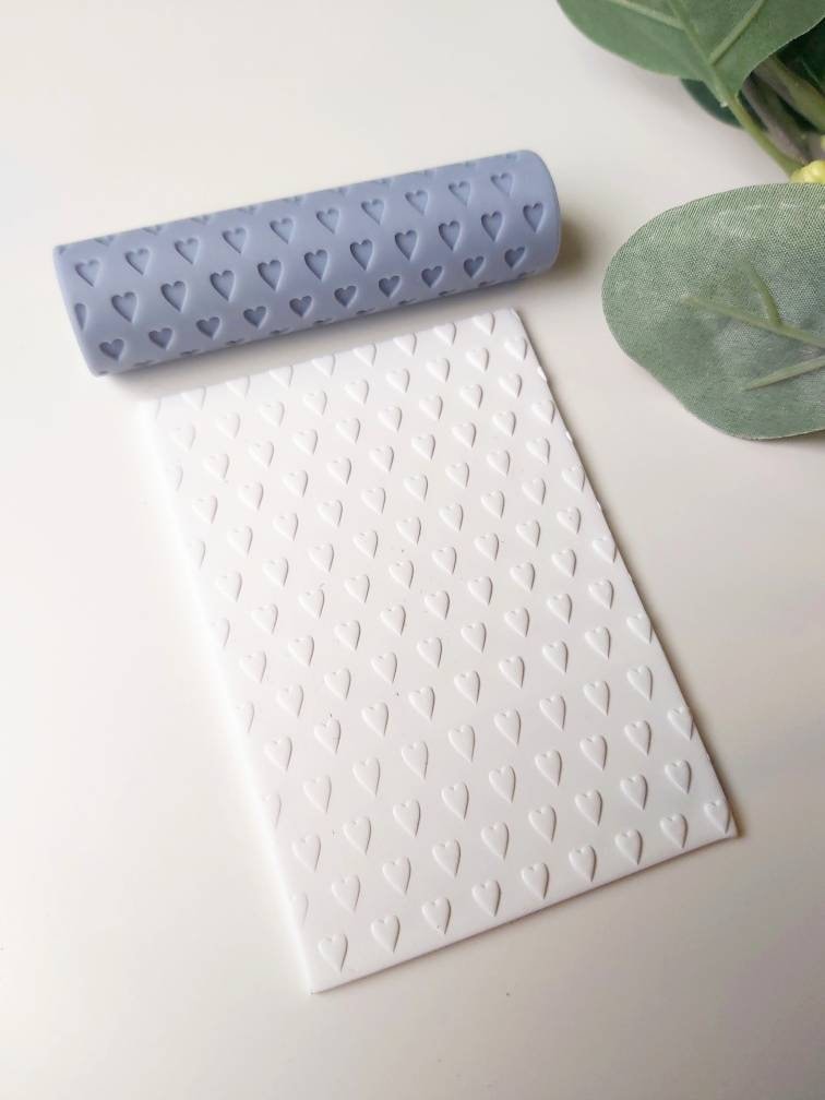 Rouleau de texture coeurs