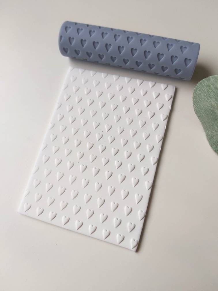 Rouleau de texture coeurs