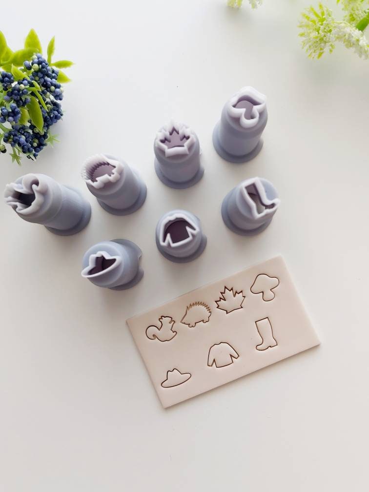 Autumn Mini Clay Cutter Bundle 7pcs