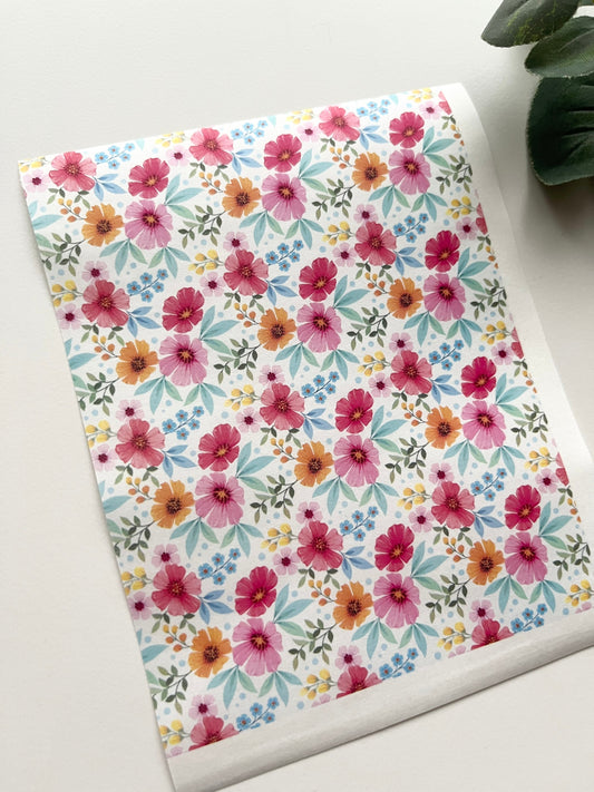 Spring Vibes Image Transfer Paper