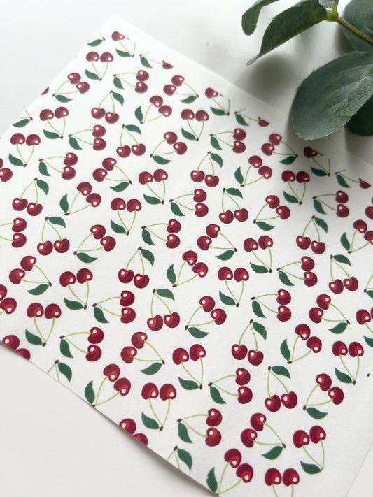 Cherries Transfer Paper