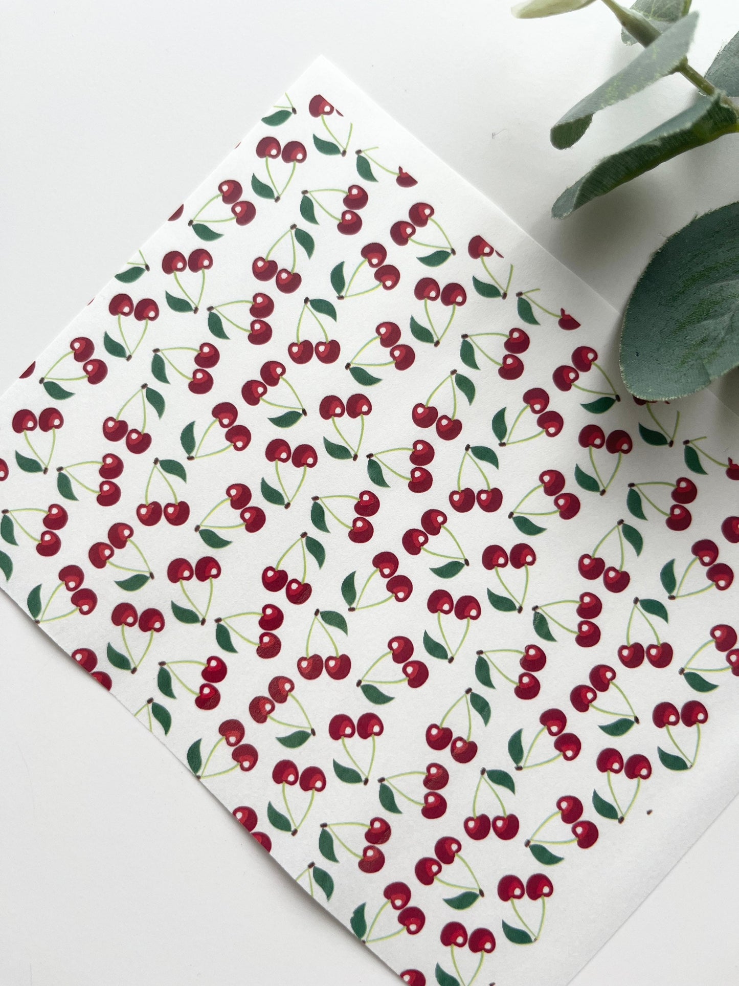 Cherries Transfer Paper