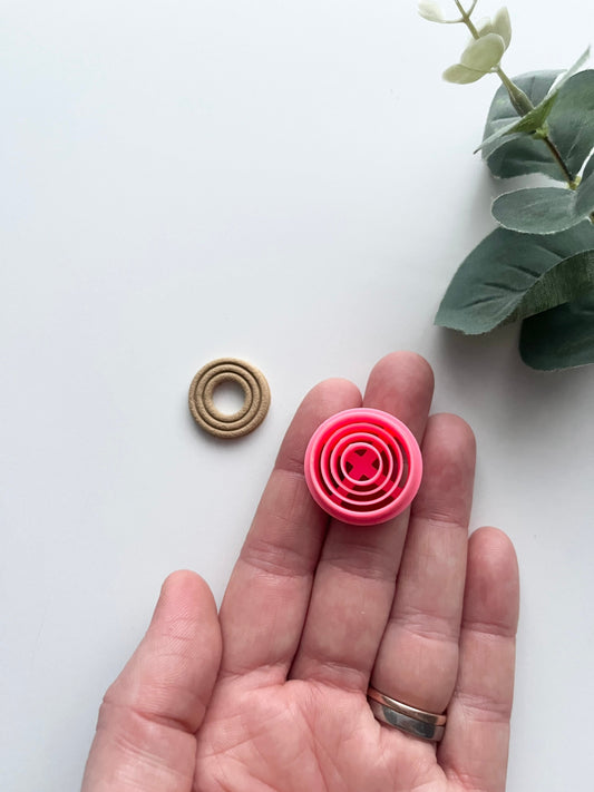 Cercle en relief de 20 mm