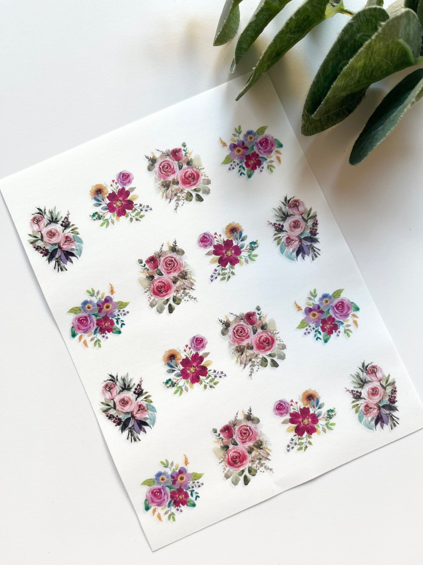 Spring Bouquet #2 Image Transfer Paper