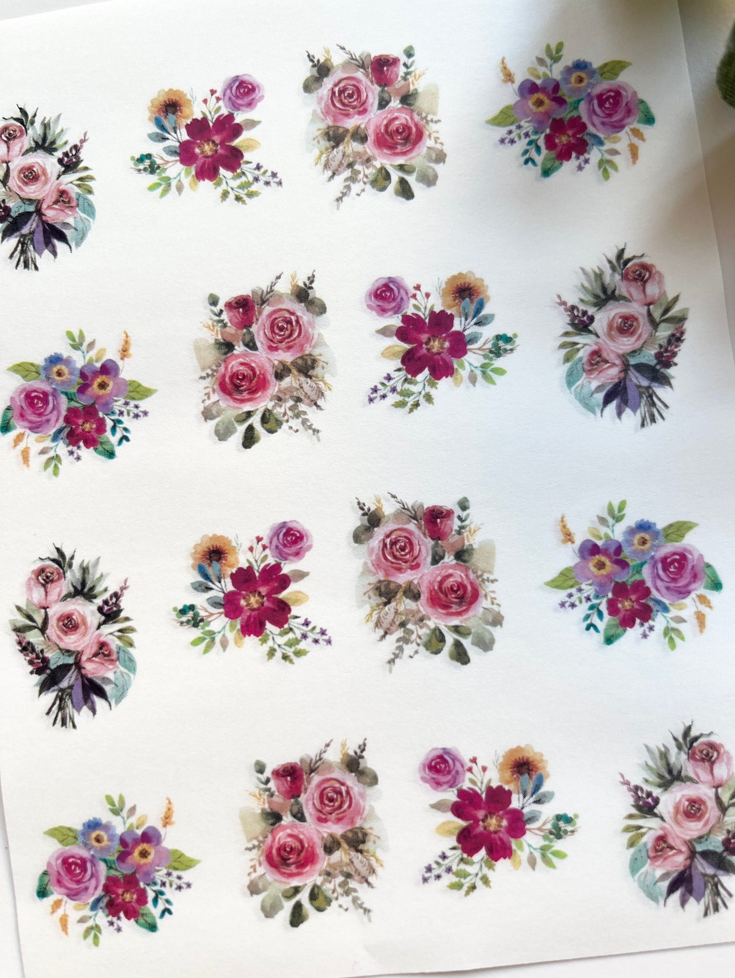 Spring Bouquet #2 Image Transfer Paper