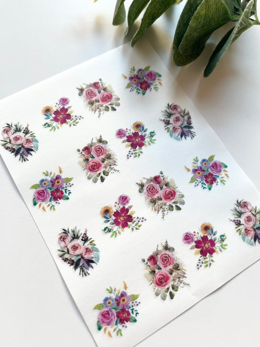 Spring Bouquet #2 Image Transfer Paper
