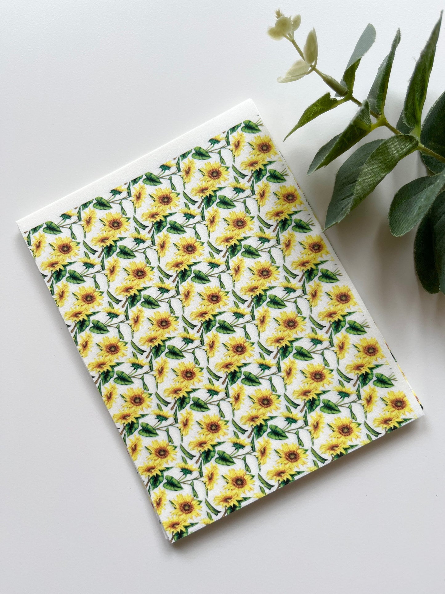 Sunflowers Image Transfer Paper